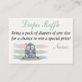 Penguin Diaper Raffle Tickets (Voorkant)