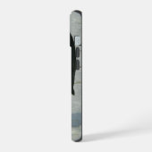 Penguin die naar Chick kijkt iPhone 15 Case (Linkerkant)