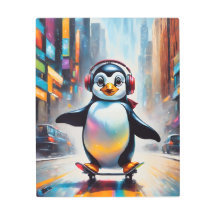 Penguin Digitale Kunst Schilderen Cool