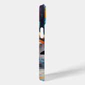 Penguin Digitale Kunst Schilderen Cool Case-Mate iPhone Case (Achterkant / Rechts)