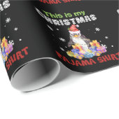 Penguin Dit is mijn kerstpajama-Shirt Cadeaupapier (Rol Hoek)