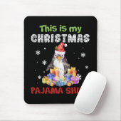 Penguin Dit is mijn kerstpajama-Shirt Muismat (Met muis)