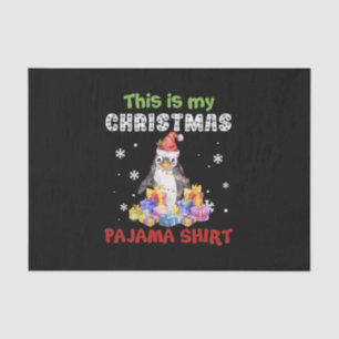 Penguin Dit is mijn kerstpajama-Shirt Tissuepapier