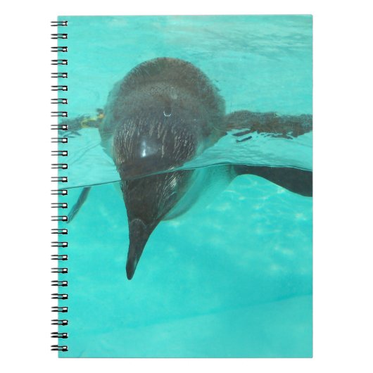 Penguin Diving Notitieboek (Voorkant)