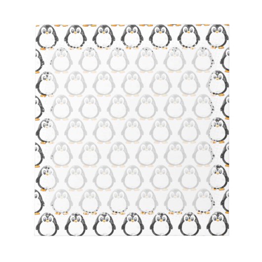 Penguin Drawing Notitieblok (Voorkant)