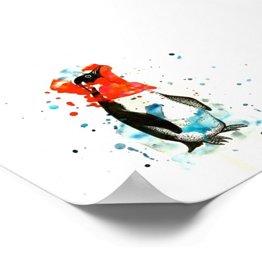 Penguin Dreams Poster (Hoek)