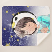 Penguin Dreams Sherpa Deken (Voorkant (horizontaal))