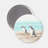 Penguin Duo Magnet (Voorkant / Achterkant)