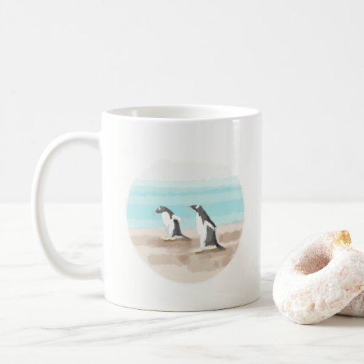 Penguin Duo Mok (Met donut)