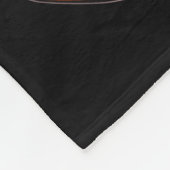 Penguin Eating Ramen Fleece Deken (Hoek)