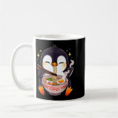 Penguin Eating Ramen Koffiemok (Links)