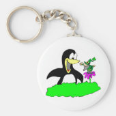Penguin en Leprechaun Sleutelhanger (Voorkant)