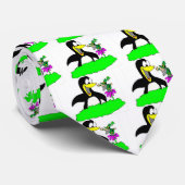Penguin en Leprechaun Stropdas (Opgerold)