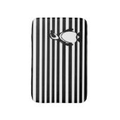 Penguin en Stripes Badmat (Voorkant Verticaal)