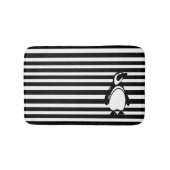 Penguin en Stripes Badmat (Voorkant)