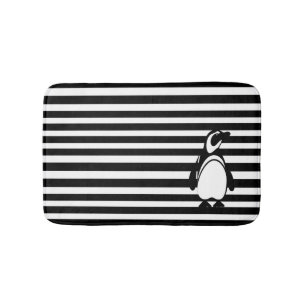 Penguin en Stripes Badmat