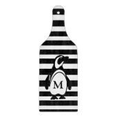 Penguin en Stripes Snijplank (Voorkant)