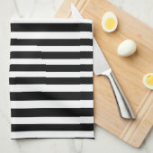 Penguin en Stripes Theedoek (Quarter Fold)