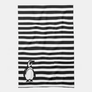 Penguin en Stripes Theedoek