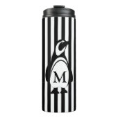 Penguin en Stripes Thermosbeker (Voorkant)