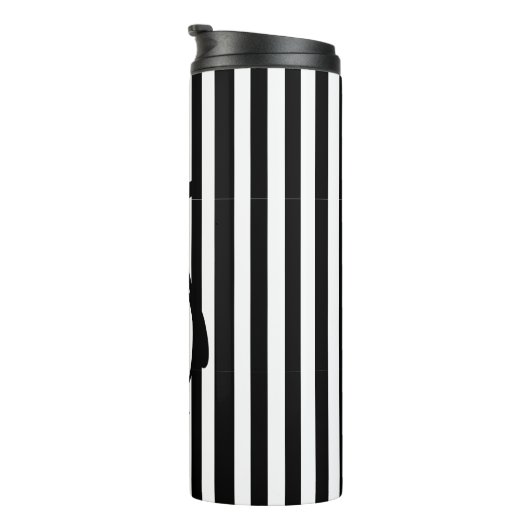 Penguin en Stripes Thermosbeker (Geroteerd rechts)