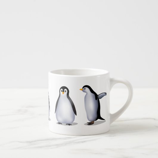 Penguin Espresso Kop (Rechts)