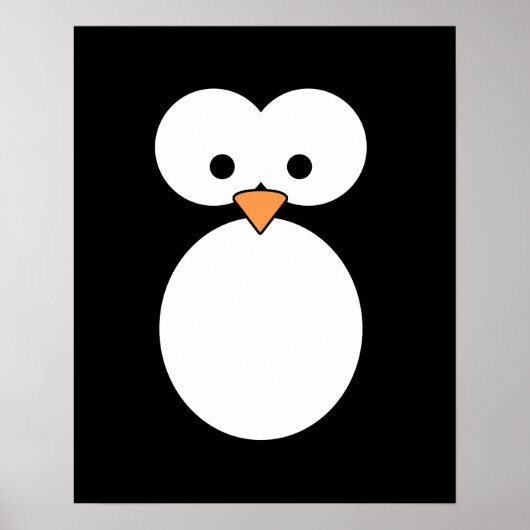 Penguin Eyes Poster (Voorkant)