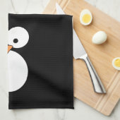 Penguin Eyes Theedoek (Quarter Fold)