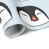 Penguin Face Cadeaupapier (Rol Hoek)