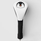 Penguin Face Golfheadcover (Voorkant)