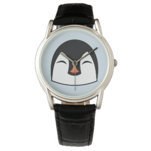 Penguin Face Horloge
