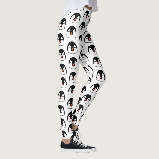 Penguin Face Leggings (Rechts)