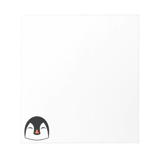 Penguin Face Notitieblok (Voorkant)