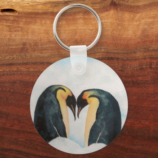 Penguin Face-off Sleutelhanger (Voorkant)