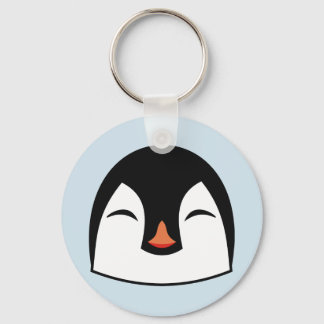 Penguin Face Sleutelhanger