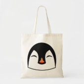 Penguin Face Tote Bag (Voorkant)