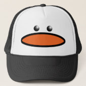 Penguin Face Trucker Pet (Voorkant)