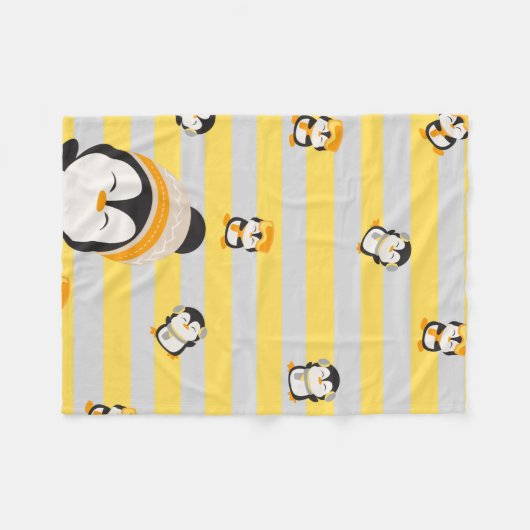 penguin falls fleece deken (Voorkant (Horizontaal))