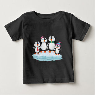 Penguin familieliefdescadeau kerstverjaardag