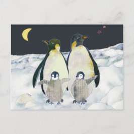 Penguin Family Fun Briefkaart
