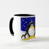 Penguin Family Gift Mok (Voorkant links)