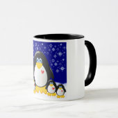 Penguin Family Gift Mok (Voorkant rechts)