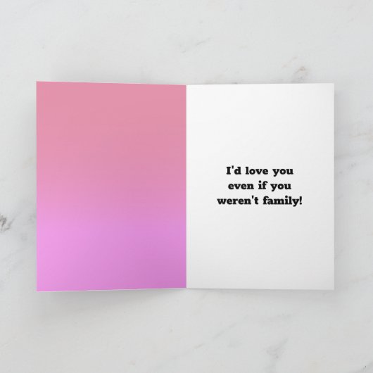 Penguin Family Schattigee Valentijnsdag voor famil Kaart (Binnen)