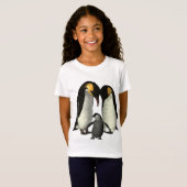 Penguin Family T-Shirt (Voorkant volledig)