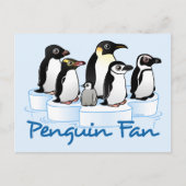 Penguin Fan Briefkaart (Voorkant)