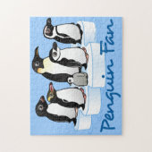 Penguin Fan Legpuzzel (Verticaal)