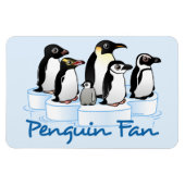 Penguin Fan Magneet (Horizontaal)
