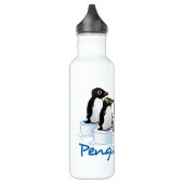 Penguin Fan Waterfles (Links)