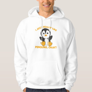 Penguin Favorite Animal Cute Penguins for Animal Hoodie