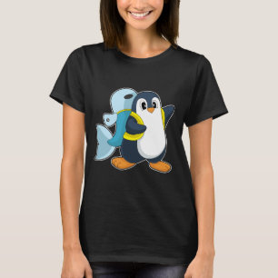 Penguin Fish Rugzak T-shirt